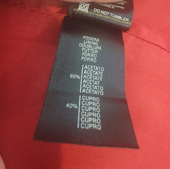 La Perla red sheath cocktail dress with beading shoulder details size 6 - Picture 9 of 15